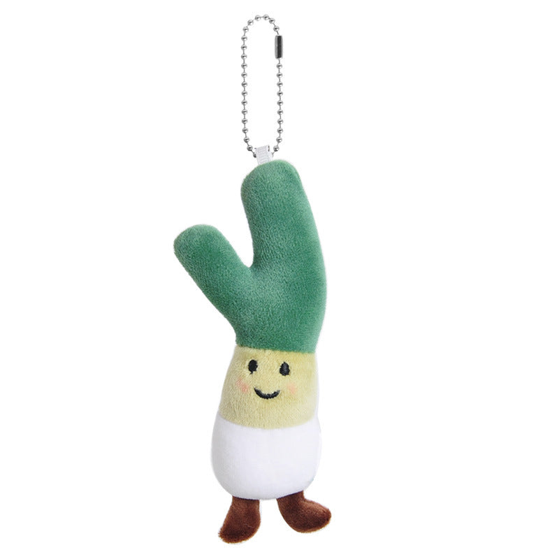 Wholesale Cute Vegetable Plush Keychain